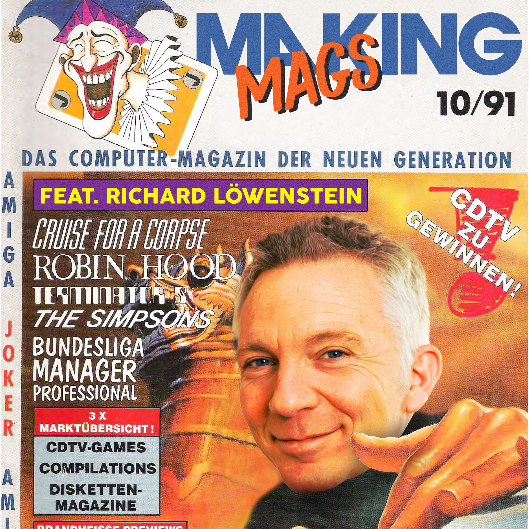 Richard Löwenstein war langjähriger Chefredakteur des Amiga Joker.