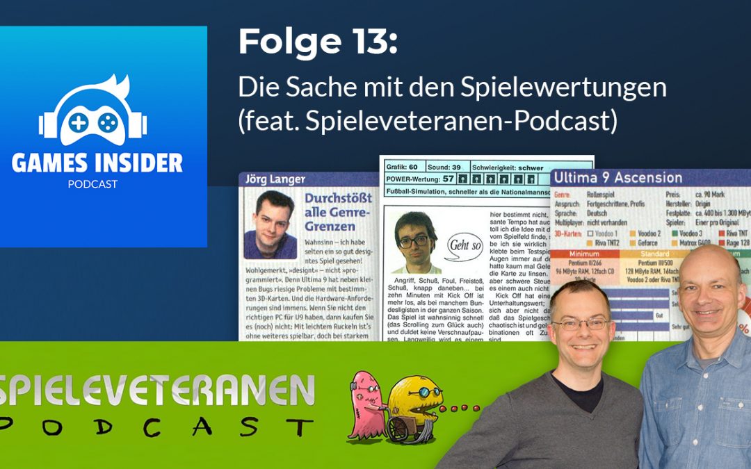 Folge 13: Die Sache mit den Spielewertungen (feat. Spieleveteranen-Podcast)