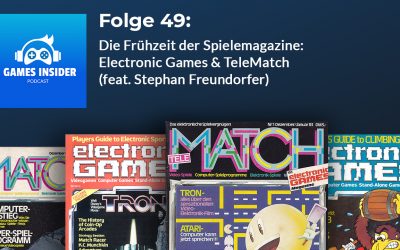Folge 49: Die Frühzeit der Spielemagazine: Electronic Games & TeleMatch (feat. Stephan Freundorfer)